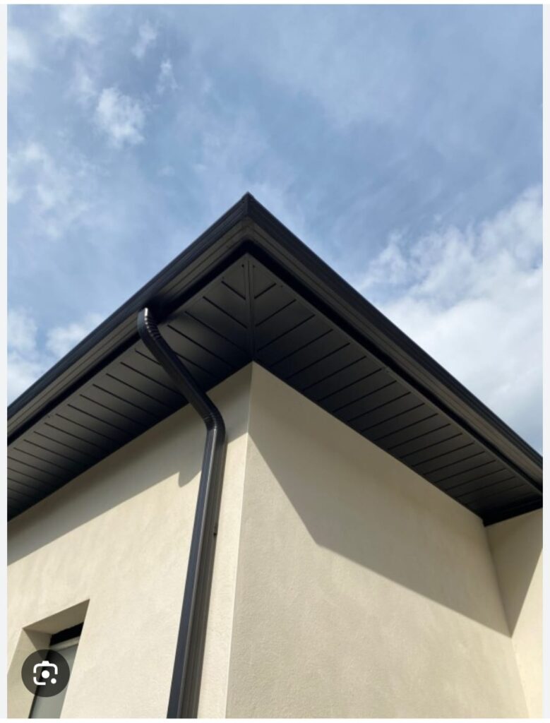 Habillage pvc, pose de gouttière