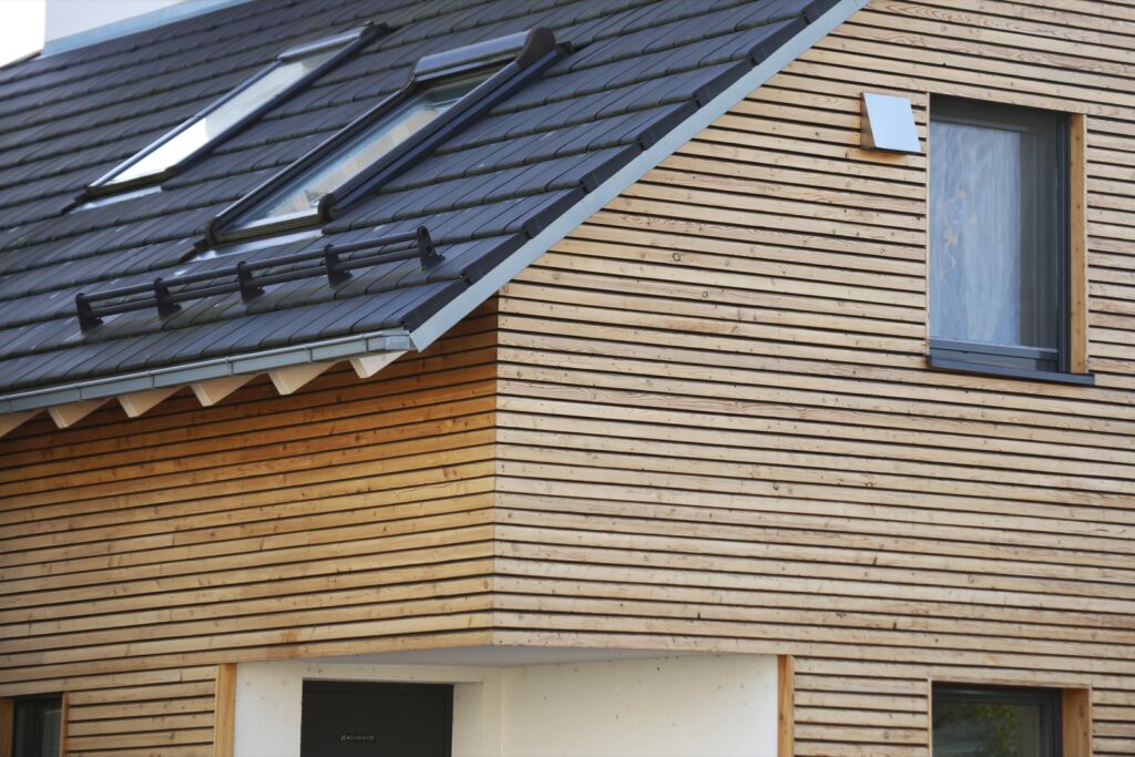 Facade en bois